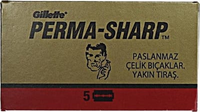 Perma-Sharp Double Edge Blades | Gillette (5st)