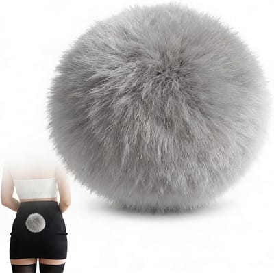 Bunny Staart Kostuum voor Cosplay en Feestjes - Perfect voor Carnaval, Halloween en Pasen met Accessoires