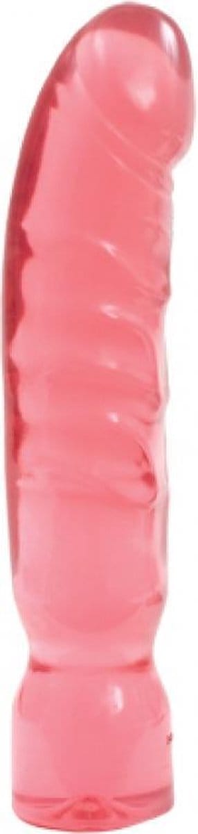 Doc Johnson Crystal Jellies realistische dildo Big Boy Dong roze - 28,96 cm