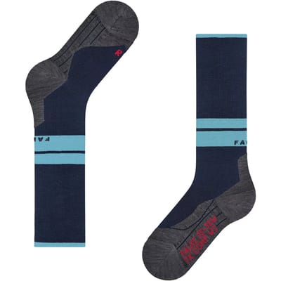 FALKE TK Energy met compressie wol functioneel materiaal wandelsokken heren blauw - maat 39-42 W3