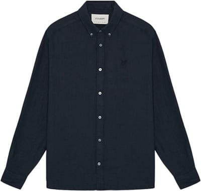 Lyle & Scott Long Sleeve Linen Shirt