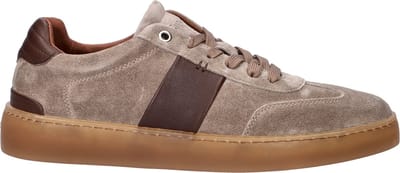 Greve Wave 2223 Sneakers - Suède - Heren - Taupe - Maat 42