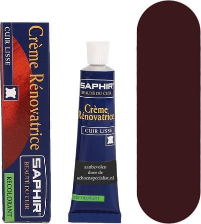 Saphir Renovatrice Tube Extra Dekkende Schoenpoets - 12 Hermesrood 12 hermes