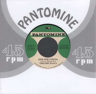 Gregory Isaacs & Glen Brown - One One Cocoa (7" Single)