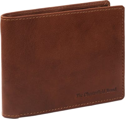 Chesterfield Harlem Leren Billfold - RFID - Cognac