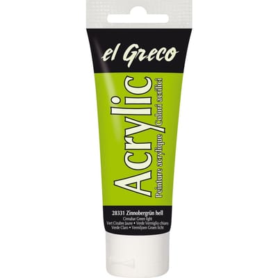 KREUL el Greco Acrylic - Vermiljoen Groen-Licht