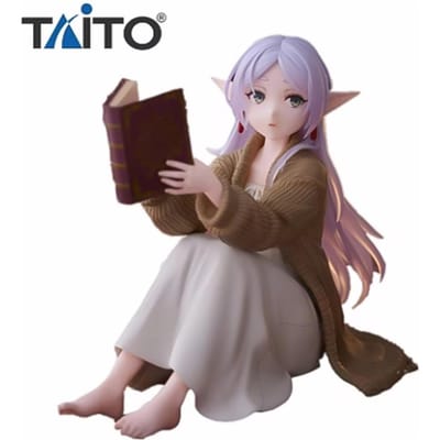 12cm Frieren Beyond Journey's End Anime Figuur Kamerkleding Versie Actiefiguur Luminasta Collectie Model black