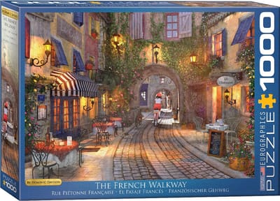 Eurographics - De Franse Loopbrug [The French Walkway] - Dominic Davison - 1000 stukjes 68×48cm (b×h) - Legpuzzel
