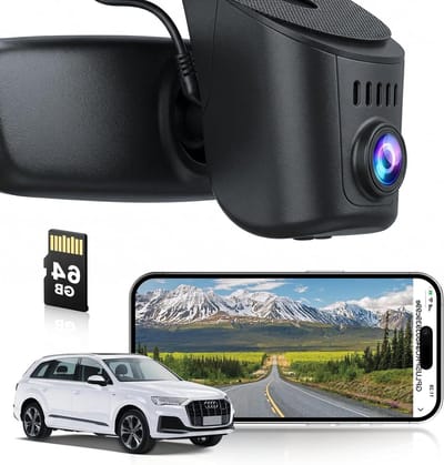 Autodashcam - Rijcamera - Veilige Rit - 4K Ultra HD - 64 GB - Zwart
