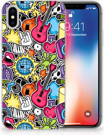 Apple iPhone X | Xs Silicone Back Cover Punk Rock