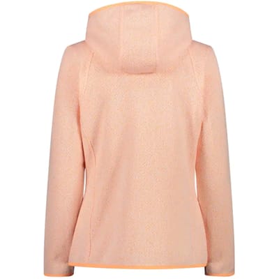Dames fleece met capuchon CMP