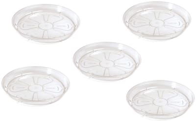 Onderschotel Coubi 18cm TRANSPARANT Prosperplast / 5 STUKS ! /