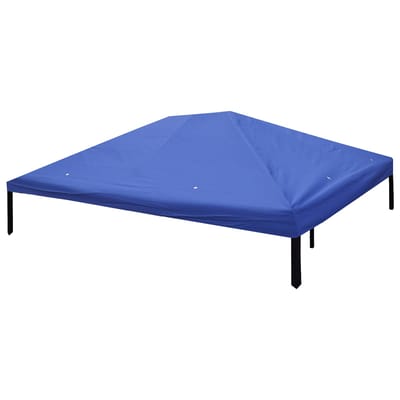 vidaXL - Tuinpaviljoenhoes - 300 - x - 400 - cm - Blauw