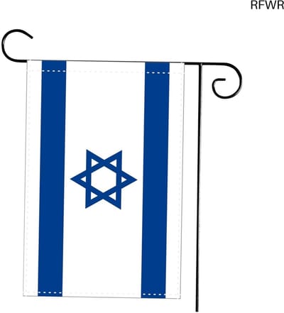 RFWR® Buitentuin vlag 12x18 inch - Dubbelzijdige polyester vlag, UV bestand tegen vervaging - Perfect voor tuin en buitenruimtes