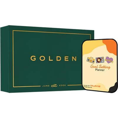 Jung Kook (BTS) GOUDEN Album WEVERSE ver. beige