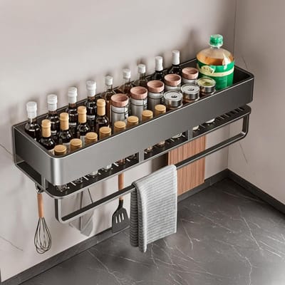 CLVP® Keukenrek Hangend - Wandrek - Organizer