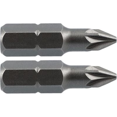 Labor schroefbit PZ3x25mm (2 Stuks)