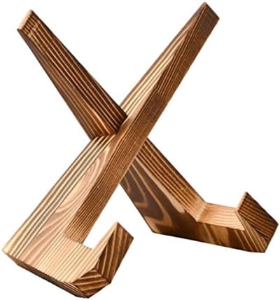PromoHome Houten Boekenstandaard - Keuken & Woondecoratie