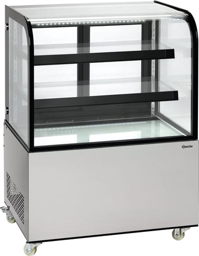 Bartscher Koelvitrine - 270L - Schuifdeuren - Wielen - 905x690x1210mm