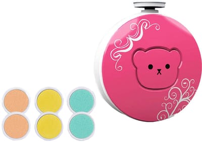 Elektrische nagelvijl voor baby's - Manicureset voor baby's - met 6 Slijpkoppen - Veilig en onschadelijk - ook geschikt voor volwassenen