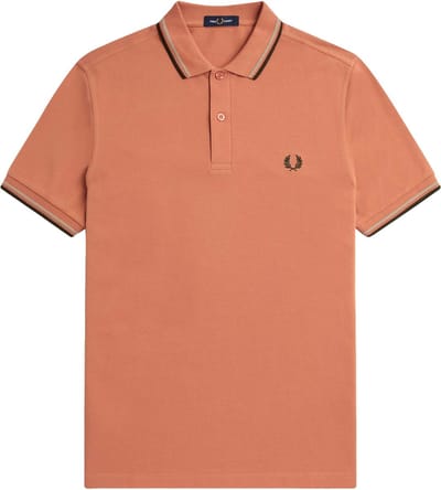Fred Perry Twin Tipped Polo Heren - Maat S