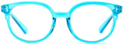 VERTEBRIL Nova - Sterkte -0.50 - Kleur Maliblue - GEEN leesbril - Unisex bril voor veraf - Lichtgewicht montuur – Fijne pasvorm – Flexibele veren – Hoogwaardige MIN glas - Myopie/bijziendheid - Inclusief etui en doekje