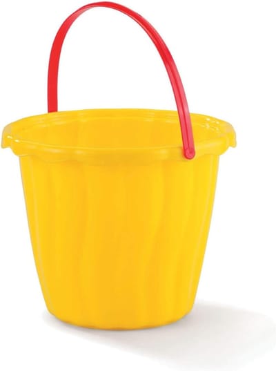 Kinder emmer - Speelgoed emmer - Buiten spelen - Stapelbaar ontwerp - 16 cm - Meerkleurig