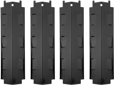 Store_8 - Universele Vervangende Grillplaat - RVS - Set van 4 - 37 cm - Grillaccessoires - Geschikt voor Diverse Gasgrills - Duurzaam en veelzijdig