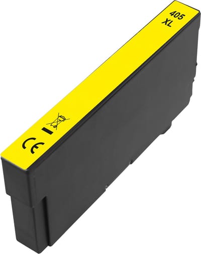 Huismerk geschikt voor Epson 405XL inktcartridge Geel - WF-7830DTWF - WF-7840DTWF - WF-3820DWF - WF-4820DWF - WF-4830DTWF