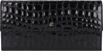 Esquire Nizza Portemonnee RFID-bescherming Leer 18.5 cm - Dames - Horizontaal - schwarz