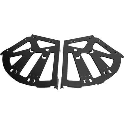 Schoenenkast Scharnier Koudgewalst Staal 3 Lagen Schoenenlade Klaprek Accessoire Zwart
