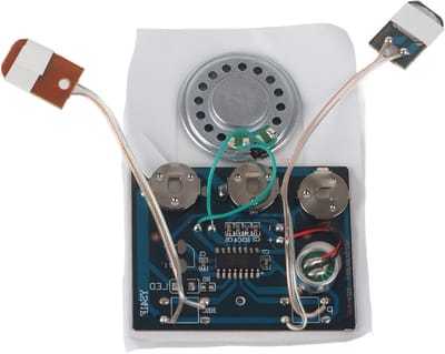 Recordable Music Sound Voice Module Chip met 0.5W Speaker en Knopbatterij voor Creatieve Geschenken, DIY Kaarten en Taartdozen