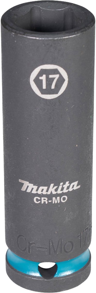 Makita E-16477 Impact Black Krachtdop 1/2 | 17 x 82 mm