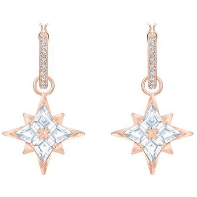 Swarovski Symbolica Oorbellen Dames Roségoud 5494337 Rose Gold|Pink Bowknot Box white