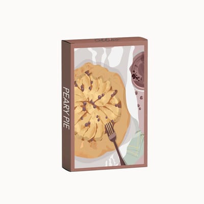 Mini Puzzel 99 stukjes Peary Pie - Oll'eo - Mini Puzzel Volwassenen - Micro Puzzel - Puzzel To Go Vakantie - Puzzel Op Reis - Puzzel Cadeau