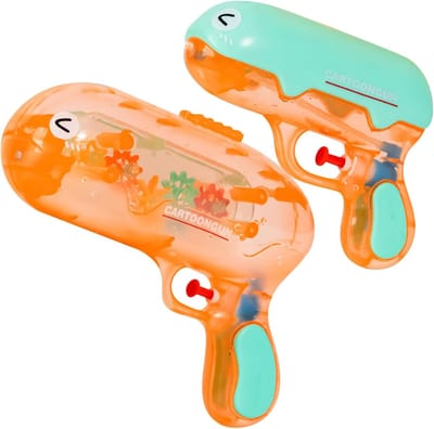 Waterspeelgoed Set - Zomerspeelgoed Buiten - Familie Plezier - Drievoudige Speelmodus - 24 x 19 cm - Oranje