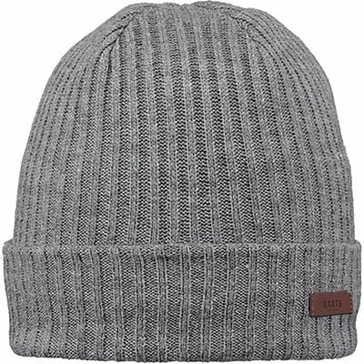 Barts Wilbert Turnup Muts Heren - Grijs - One Size