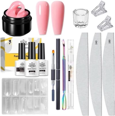 Born Pretty - Builder gel - Set - HEMA-vrij - Buildergel - Builder gel nagels - Builder gel set - Builder gel gel nagels - Gelnagels - Gel nagels - Gel voor nagels - Hard gel - Polygel EAN: 8720929461257 Nepnagels Born Pretty (1) Varianten