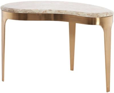 Light & Living bijzettafel GIULIO in taupe antiek brons – 51x38x48 cm