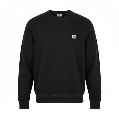 Katoenen Sweatshirt Met Contrasterend Logo