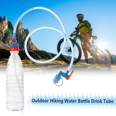 Bouteille d'eau, Tube de boisson, tuyau d'hydratation, réservoir de vessie, sac à dos, Kit de tuyaux rouge