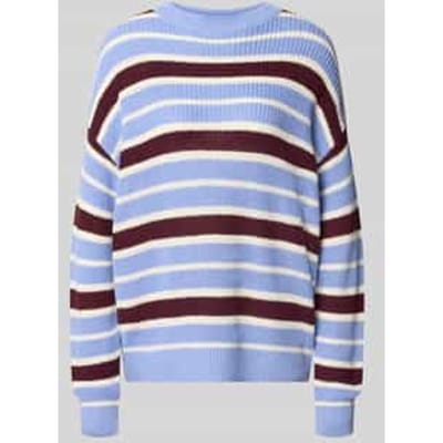 relaxed fit pullover van katoenmix model 'Maysa'