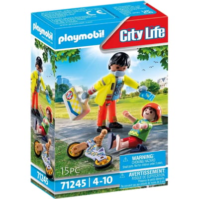 PLAYMOBIL City Life Verpleegkundige met patiënt - 71245