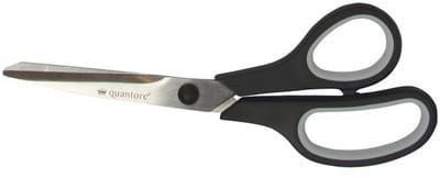 Schaar Quantore 210mm soft grip zwart | 12 stuks