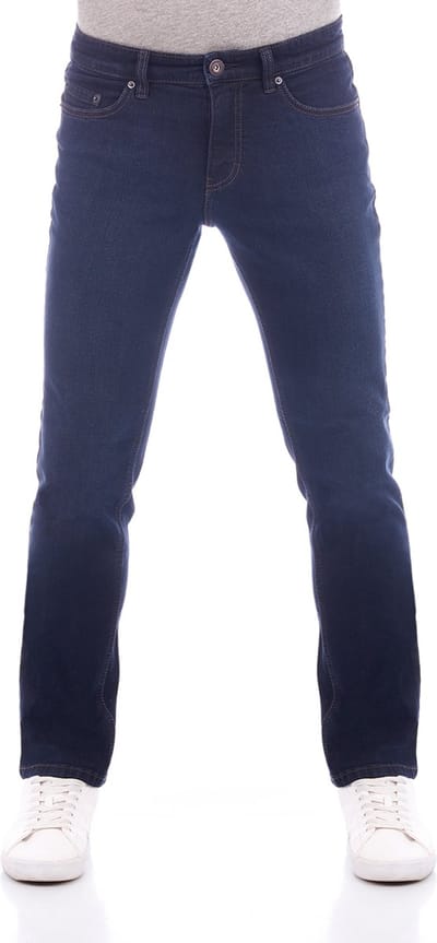 PADDOCK`S Heren Jeans Broeken Ranger Pipe slim Fit Blauw Volwassenen Denim Jeansbroek