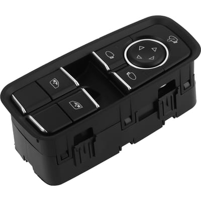 Schakelaar Elektrisch Raam Bestuurdersdeur Schakelaar Elektrisch Inklapbare Buitenspiegel 99161315502DML Geschikt voor 911 718 991 black
