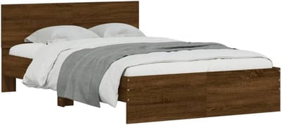 Twijfelaar Bedframe Houten Uitstraling met Hoofdeinde 120x200 cm