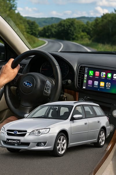 ADIVOX 9 inch T1 geschikt voor Subaru Legacy 2005-2010 Android 15 CarPlay/Wifi/RDS/DSP/NAV/DAB+
