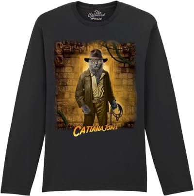 Indiana Jones Catiana Jones The Coloured House Longsleeve T-shirt XXL
