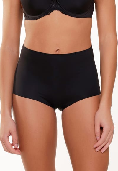 LingaDore - 2-Pack Taille Slip Zwart - maat S - Zwart